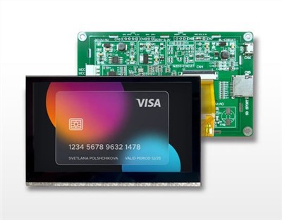 4,3-инчов TFT със сензорен дисплей